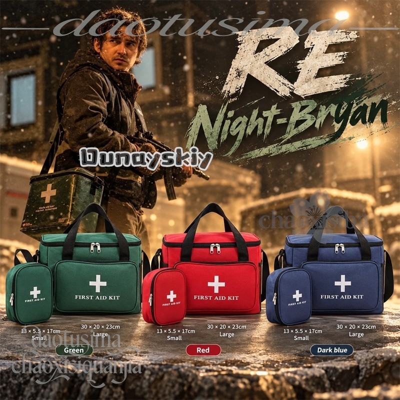 First Aid Bag Kit - Bryan Cosplay Outdoor Tragbare Medizinaufbewahrung für